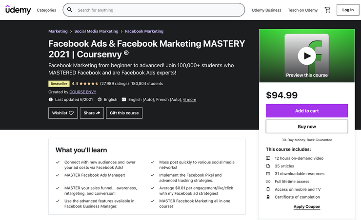 Facebook Marketing Mastery