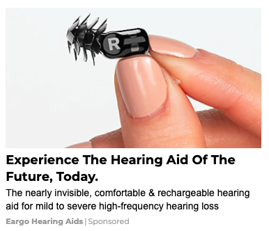 Hearing aid example