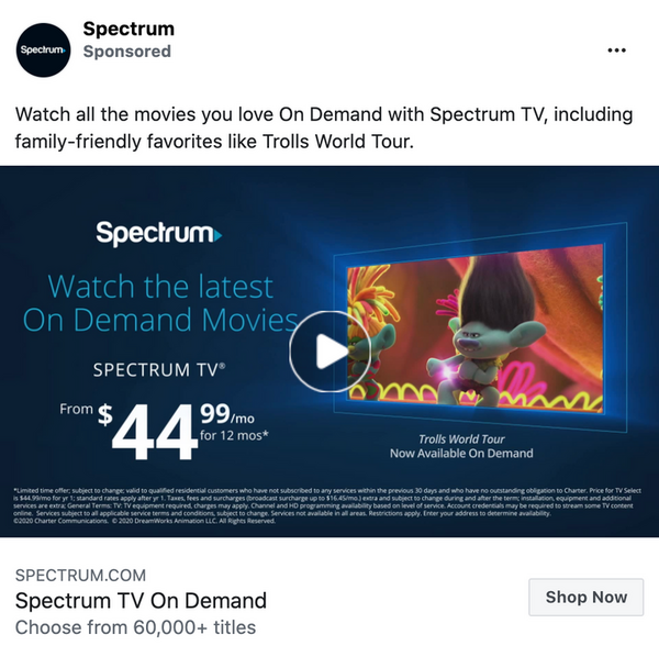 Spectrum ad