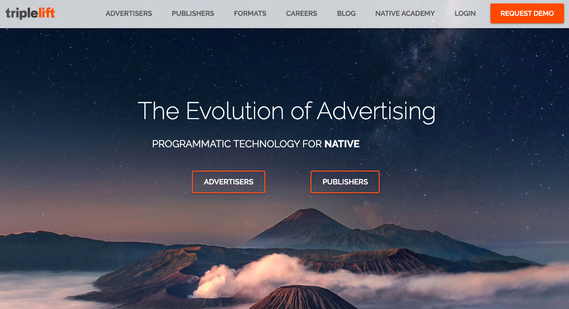 Native advertising with TripleLift